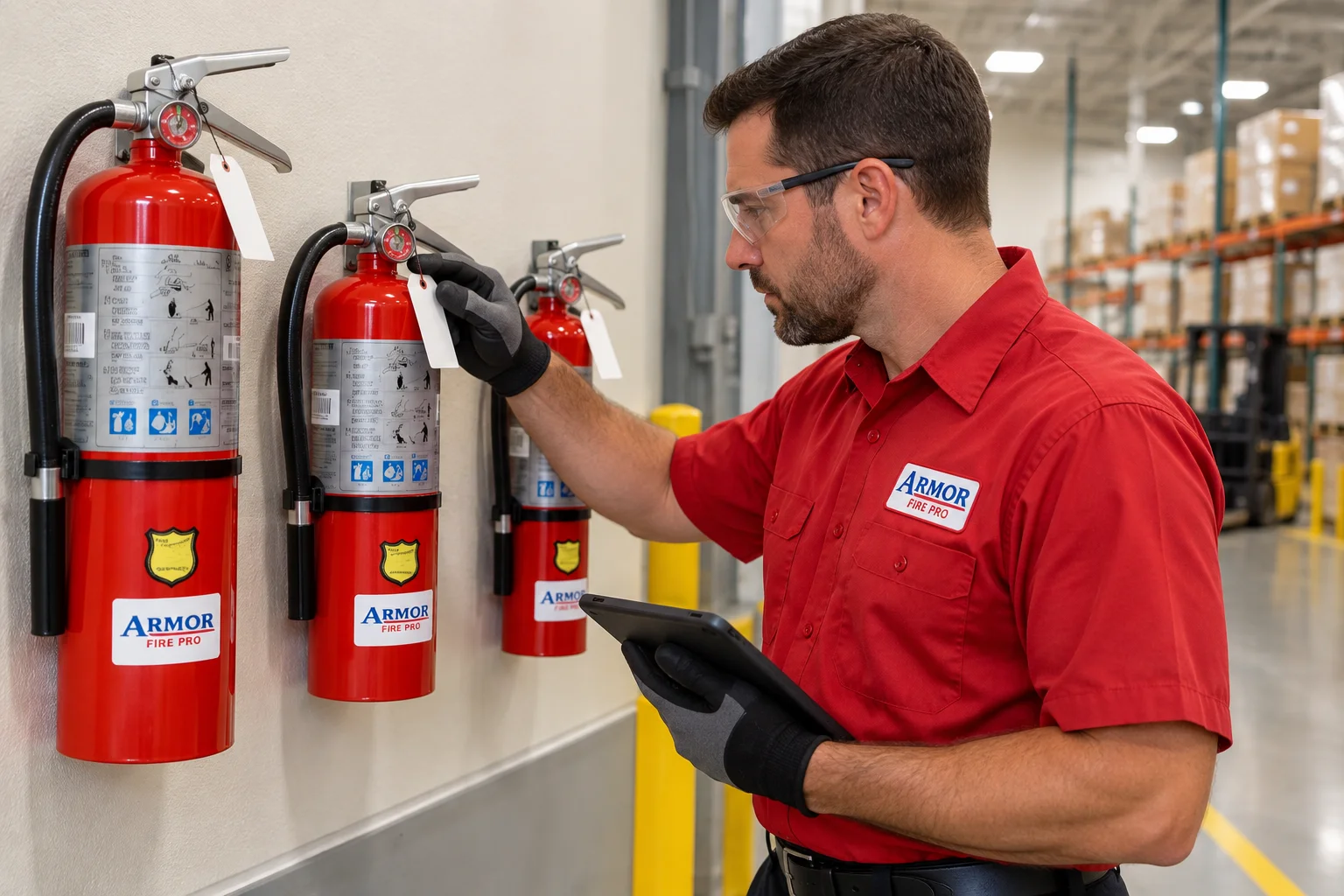 NFPA 10 Extinguisher Service Intervals: Monthly, Annual, Six-Year and Hydrostatic